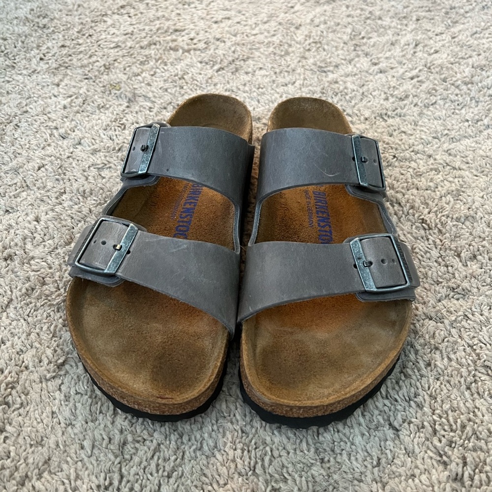 Birkenstock Arizona soft footbed Gray
